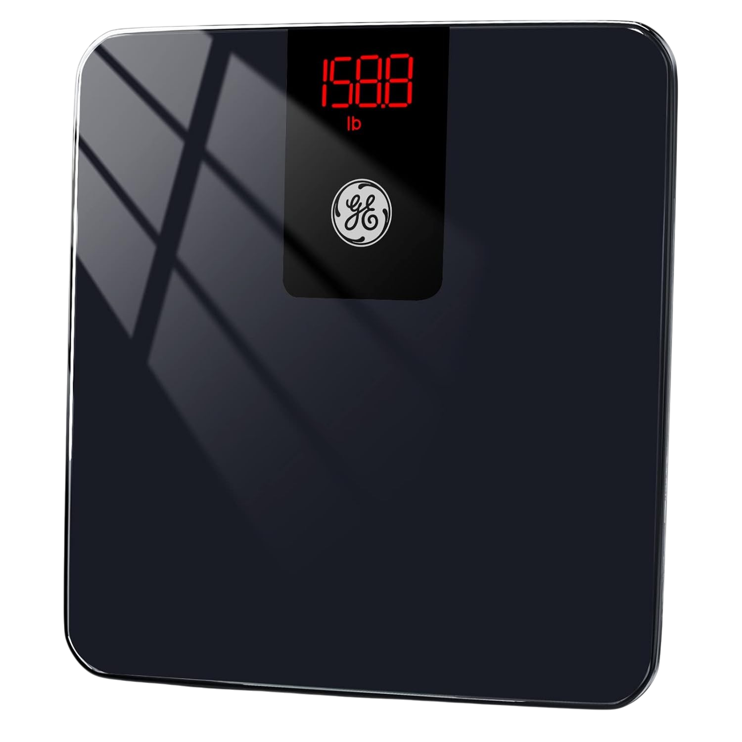 GE Digital Bathroom Scale Bluetooth BMI body weight 400lb black